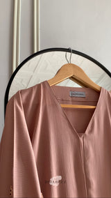 PINK AURA LUXE ABAYA