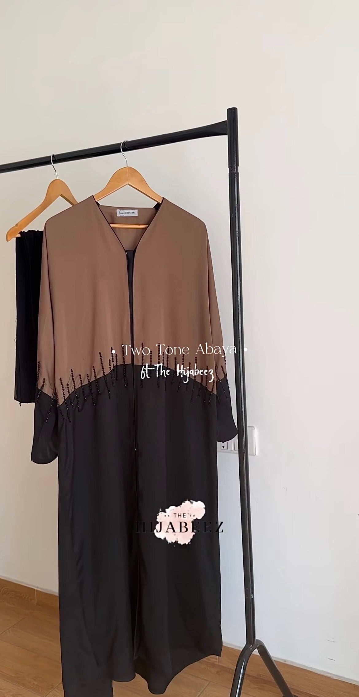 TWO TONE ABAYA
