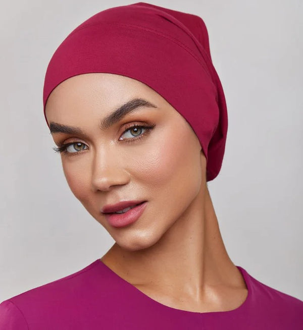 TUBE CAP - MAROON
