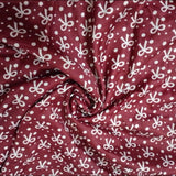 Printed Namaz Chadar with sleeves and Naqab- NC3326