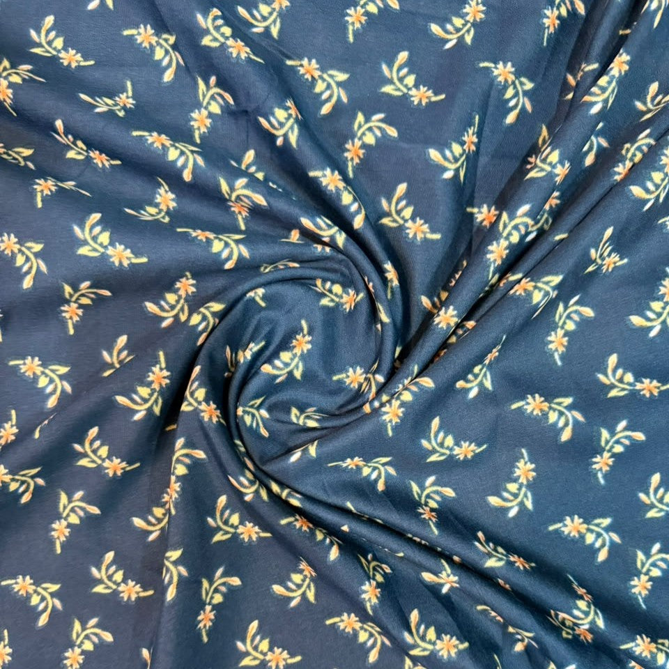 Printed Namaz Chadar with sleeves and Naqab- NC3364