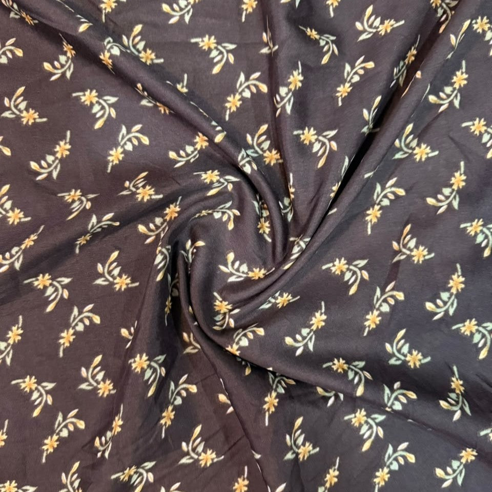 Printed Namaz Chadar with sleeves and Naqab- NC3365