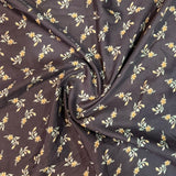 Printed Namaz Chadar with sleeves and Naqab- NC3365
