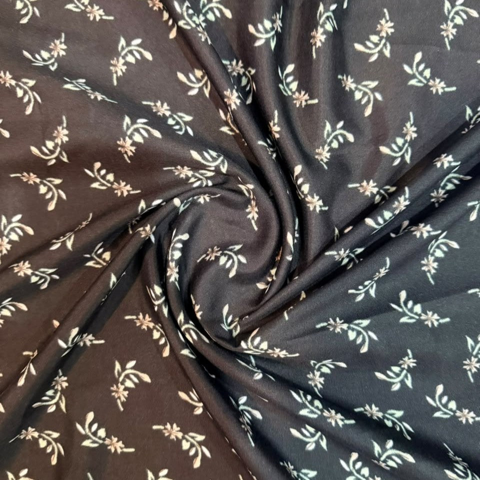 Printed Namaz Chadar with sleeves and Naqab- NC3368