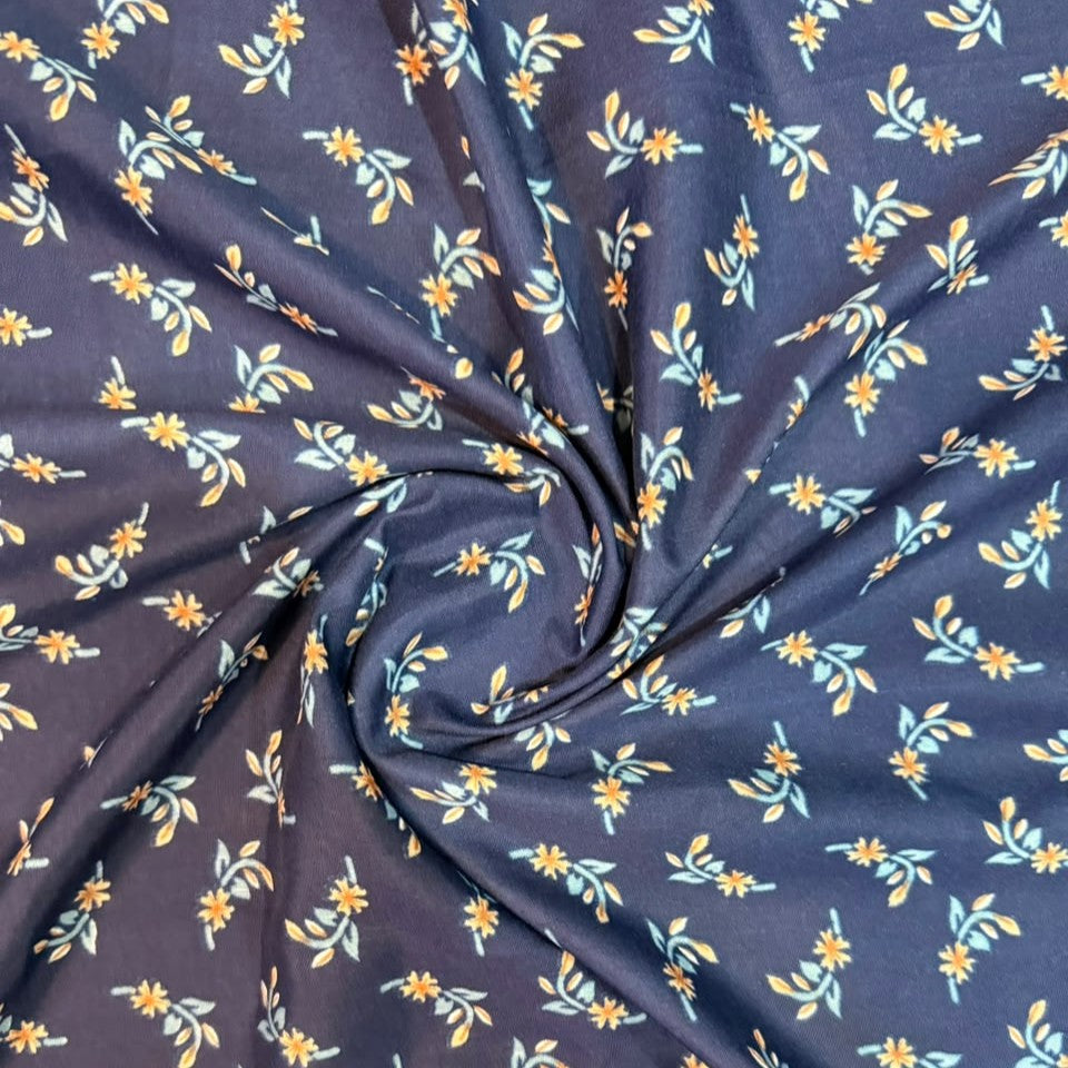 Printed Namaz Chadar with sleeves and Naqab- NC3369