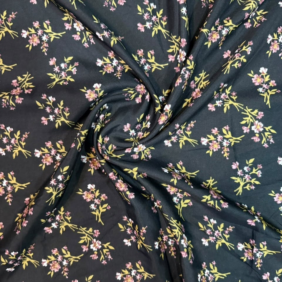 Printed Namaz Chadar with sleeves and Naqab- NC3372