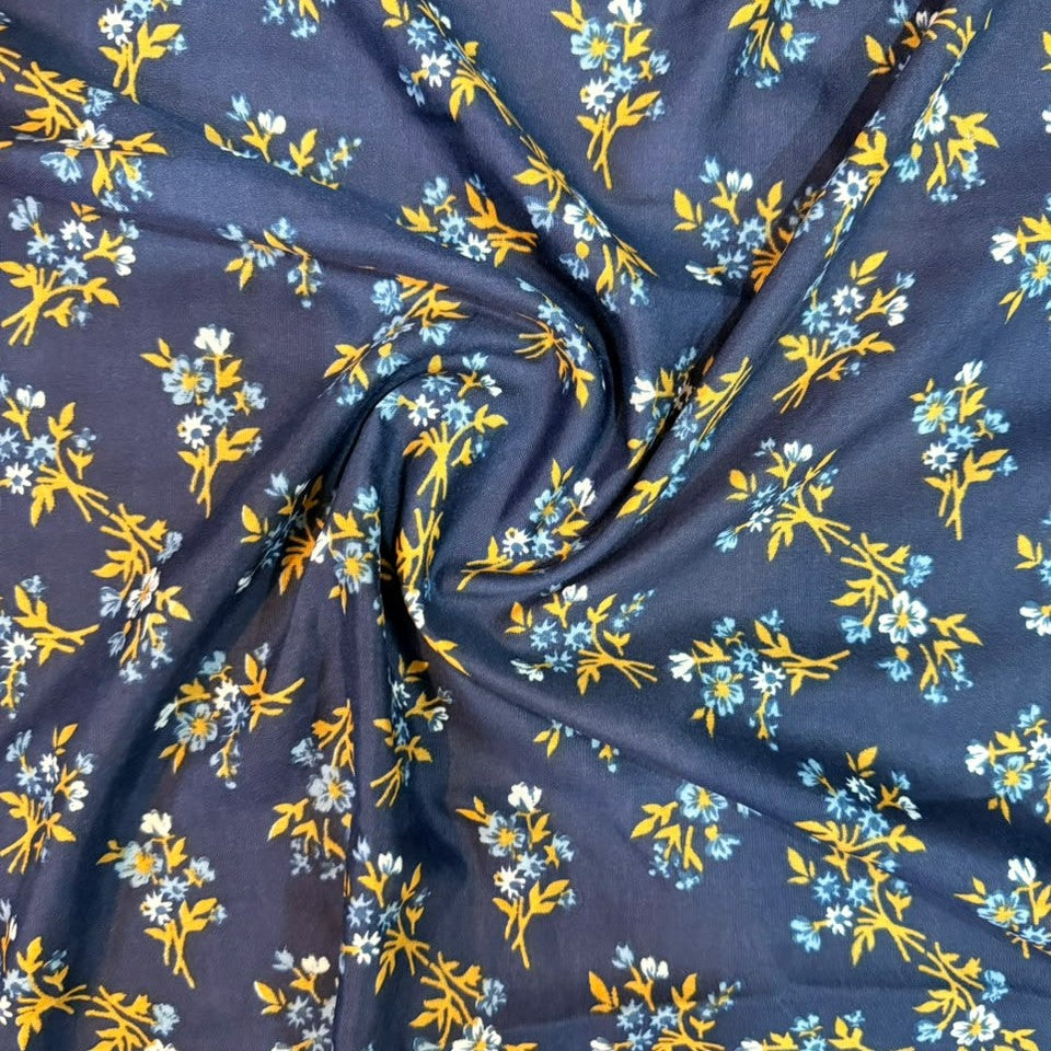 Printed Namaz Chadar with sleeves and Naqab- NC3373