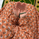 Printed Namaz Chadar with sleeves and Naqab- NC3398