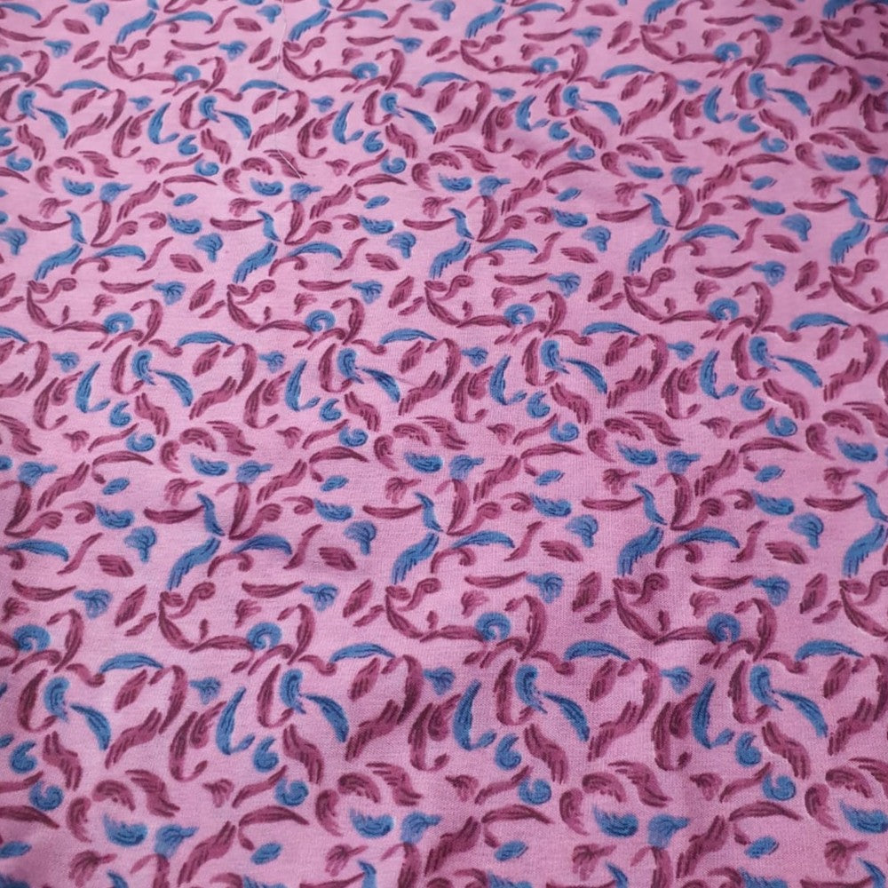 Printed Namaz Chadar with sleeves and Naqab- NC3419