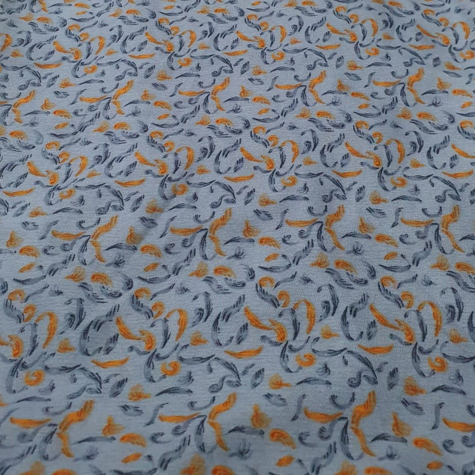 Printed Namaz Chadar with sleeves and Naqab- NC3421