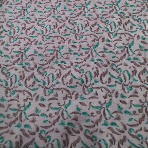 Printed Namaz Chadar with sleeves and Naqab- NC3422