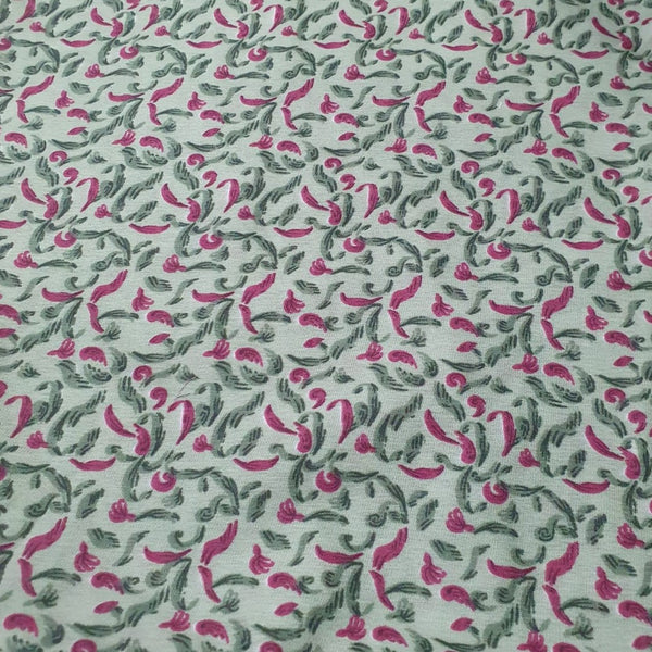 Printed Namaz Chadar with sleeves and Naqab- NC3424