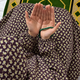 Printed Namaz Chadar with sleeves and Naqab- NC3456