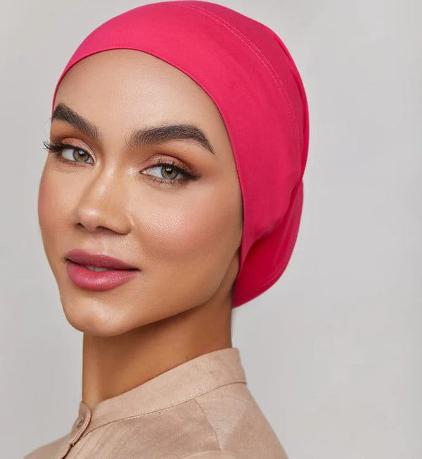 TUBE CAP - SHOCKING PINK