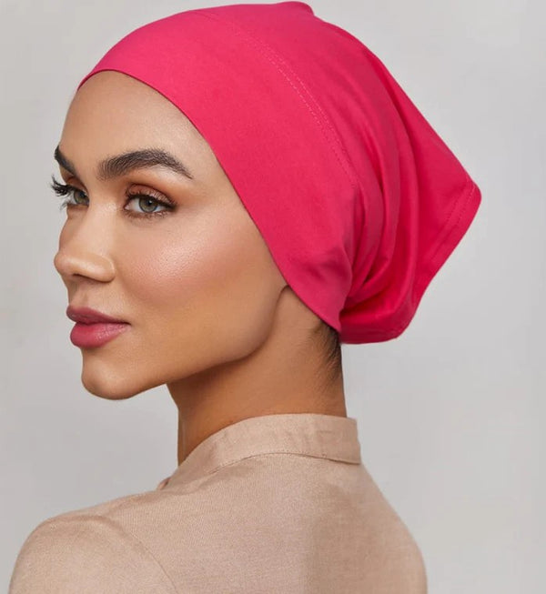 TUBE CAP - SHOCKING PINK