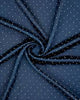 DOTED STONE SILK - NAVY BLUE