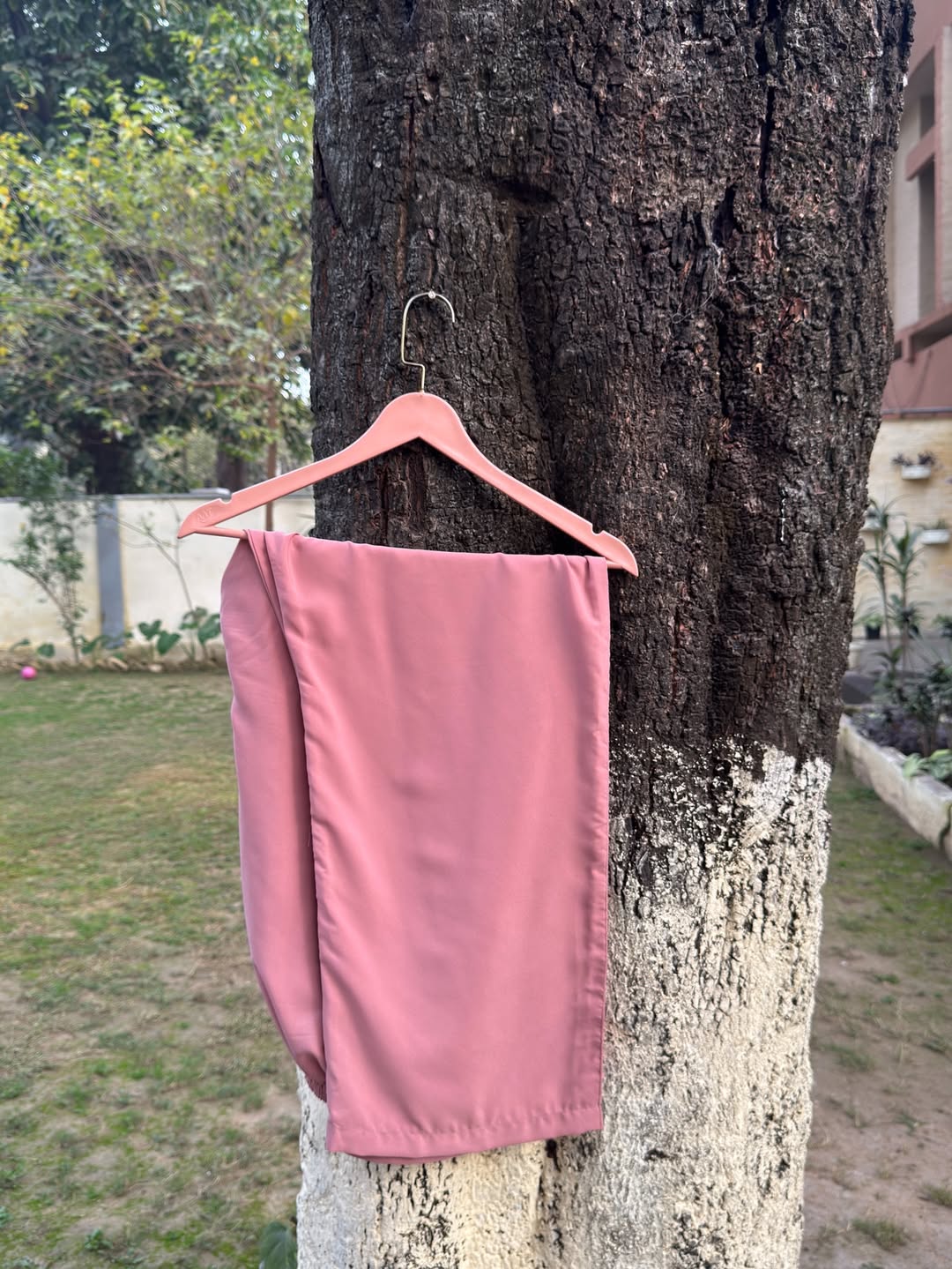 EMBROIDERED 3 PIECE (NAQAB , JILBAB & TROUSER) - T-Pink