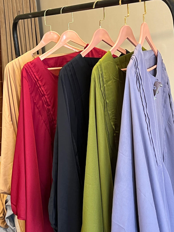 Jilbab Style Kaftan with Inside Fitting Belt