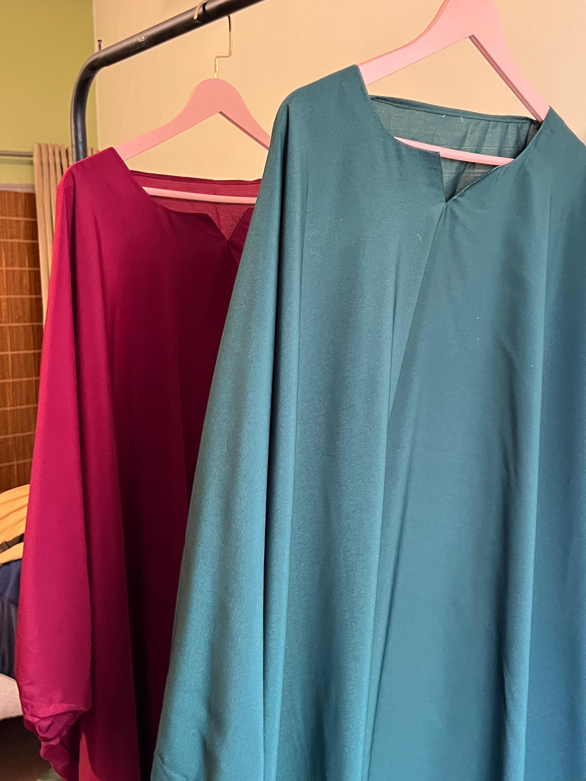 COMFY ABAYAS (KHIMAR + ABAYA) - BLUISH GREY