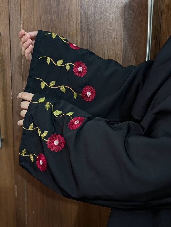 Bloom Sleeves Abaya
