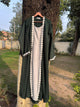 Lace Aura Kimono - Green