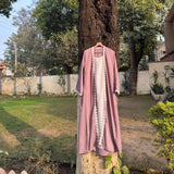 Lace Aura Kimono - t-pink