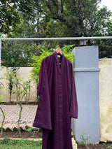 PLAIN CLASSIC ABAYA VOLUME 1  - MEHROON