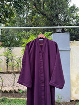 PLAIN CLASSIC ABAYA VOLUME 1  - MEHROON
