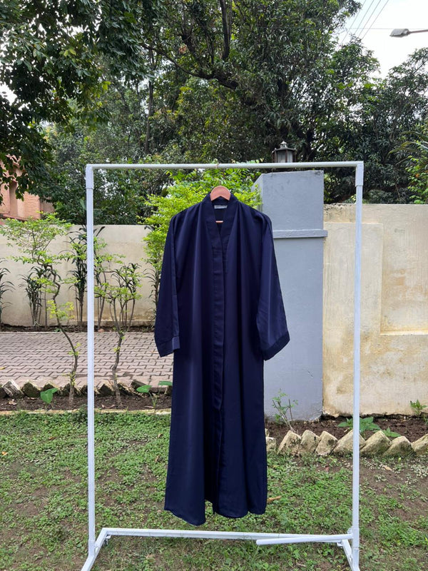 PLAIN CLASSIC ABAYA VOLUME 1  - NAVY BLUE
