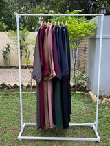 PLAIN CLASSIC ABAYA VOLUME 1  - WHITE