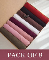 GEORGETTE HIJAB BUNDLES-PACK OF 8