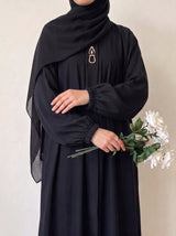 Rs. 1,599 – Everyday Plain Abaya - BLACK
