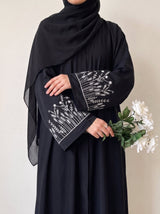 The Wildflower Abaya - Black