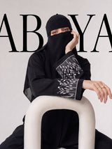 The Wildflower Abaya - Black