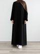 PLAIN MAXI ABAYA VOLUME 1 (Dual Pocket) - BLACK