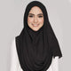 Instant Hijab with 2 Loops - BLACK