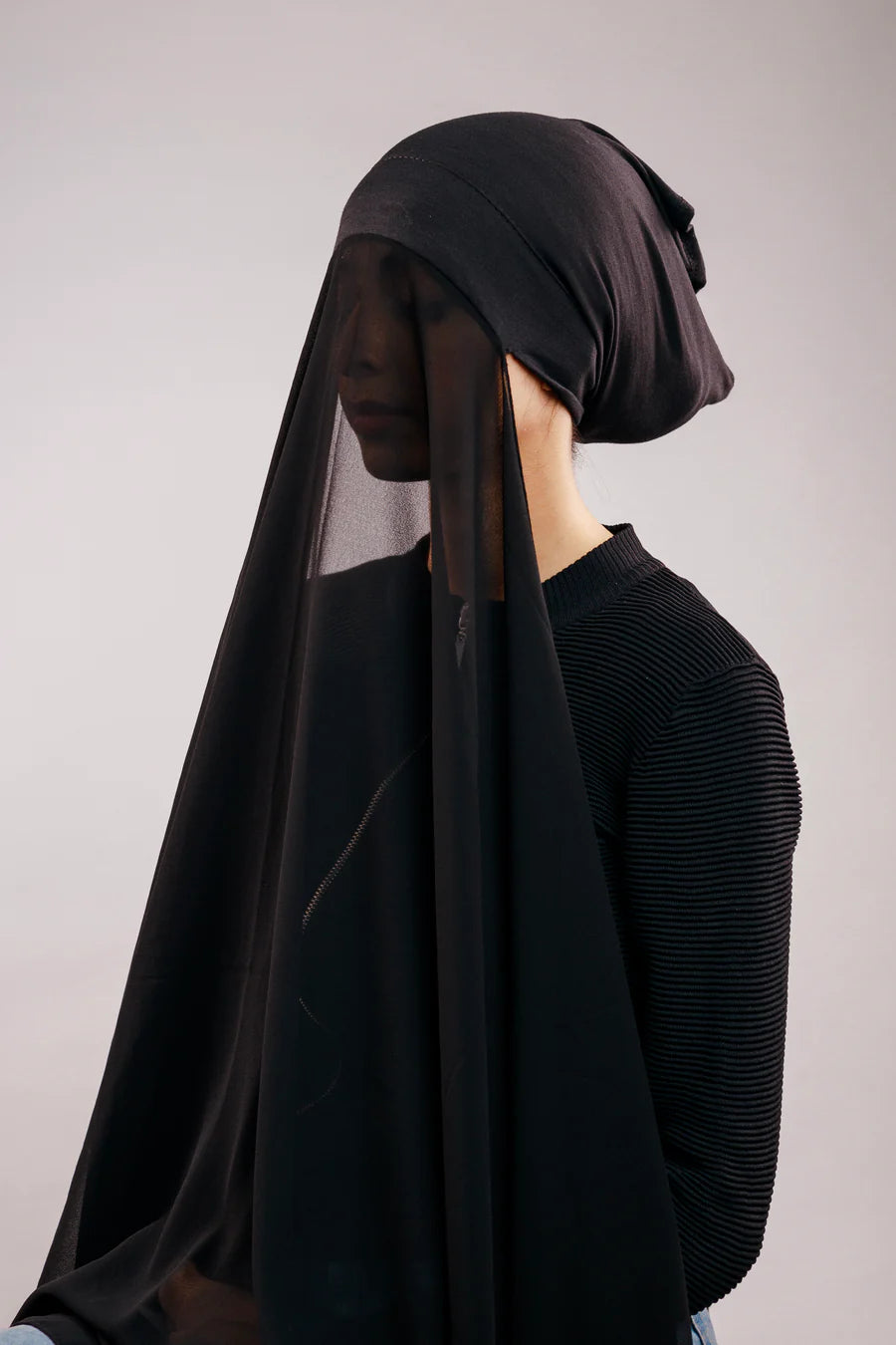 Instant Hijab with Stitched Cap - PACK OF 3