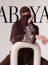 Petal Muse Abayah - Seal Brown