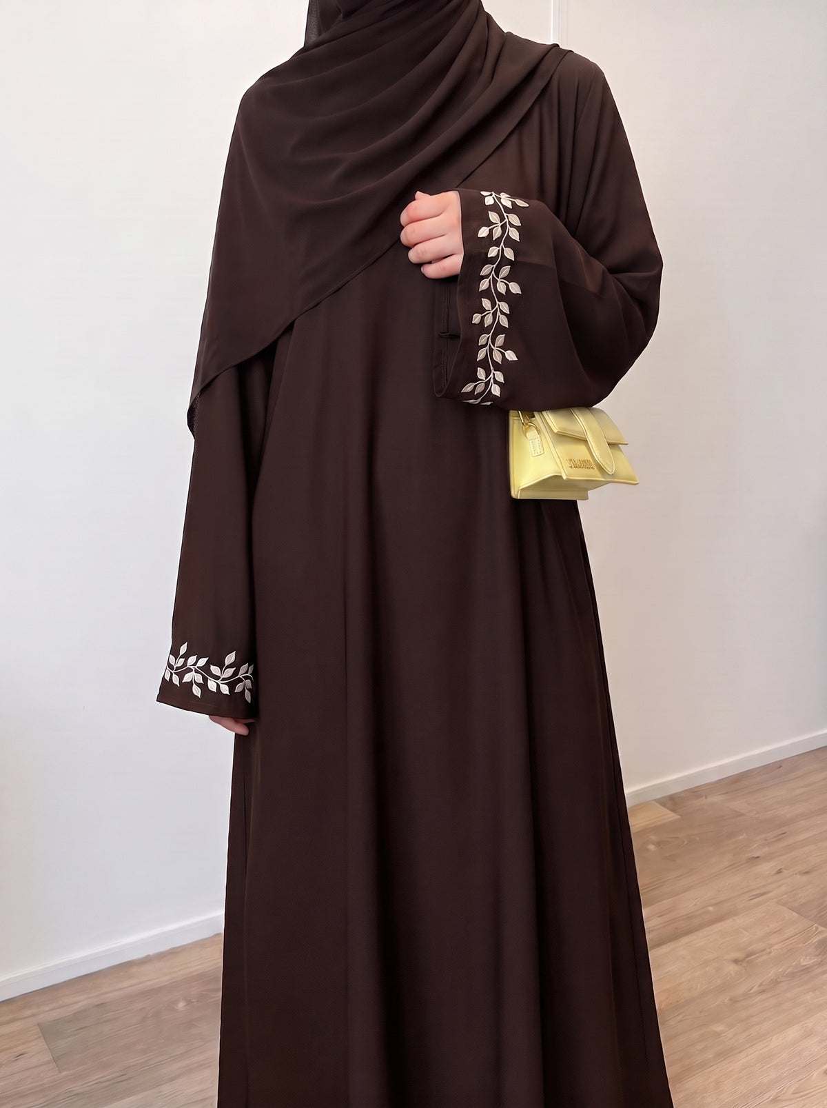 Belle Abaya - Seal Brown