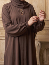 Rs. 1,599 – Everyday Plain Abaya - Softwood Camel