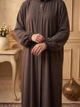 Rs. 1,599 – Everyday Plain Abaya - Softwood Camel