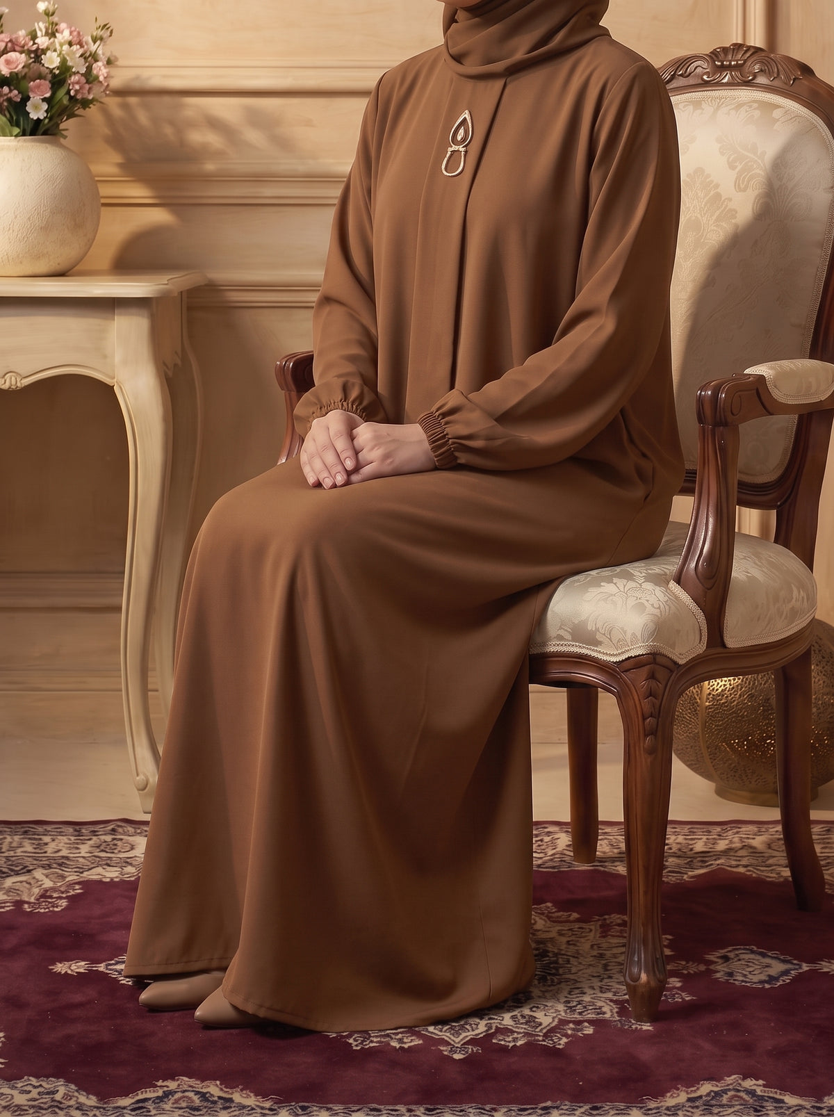 Rs. 1,599 – Everyday Plain Abaya - Old Cooper