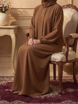 Rs. 1,599 – Everyday Plain Abaya - Old Cooper