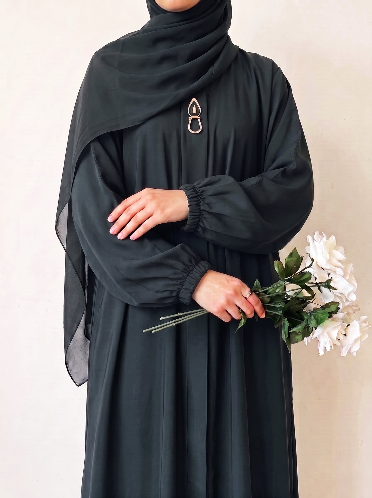 Rs. 1,599 – Everyday Plain Abaya - Baltic Sea