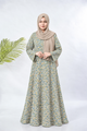 PRINTED ABAYA (PLAIN MAXI) - 219
