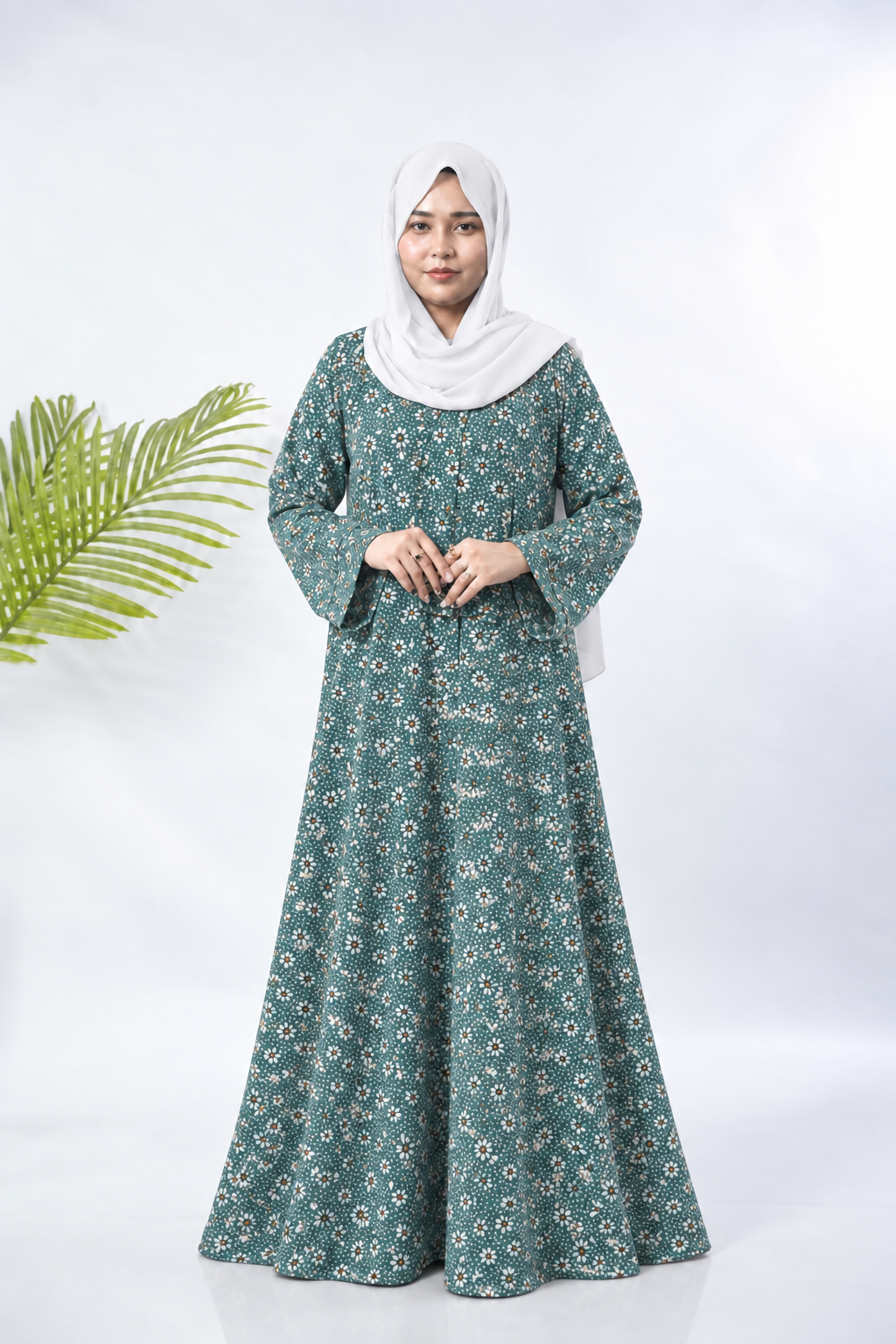 PRINTED ABAYA (PLAIN MAXI) - 225