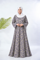 PRINTED ABAYA (PLAIN MAXI) - 224