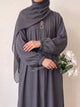 Rs. 1,599 – Everyday Plain Abaya - Dim Grey