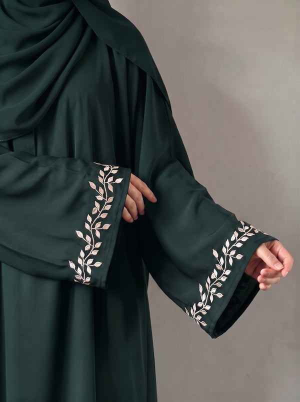 Belle Abaya - Timber Green