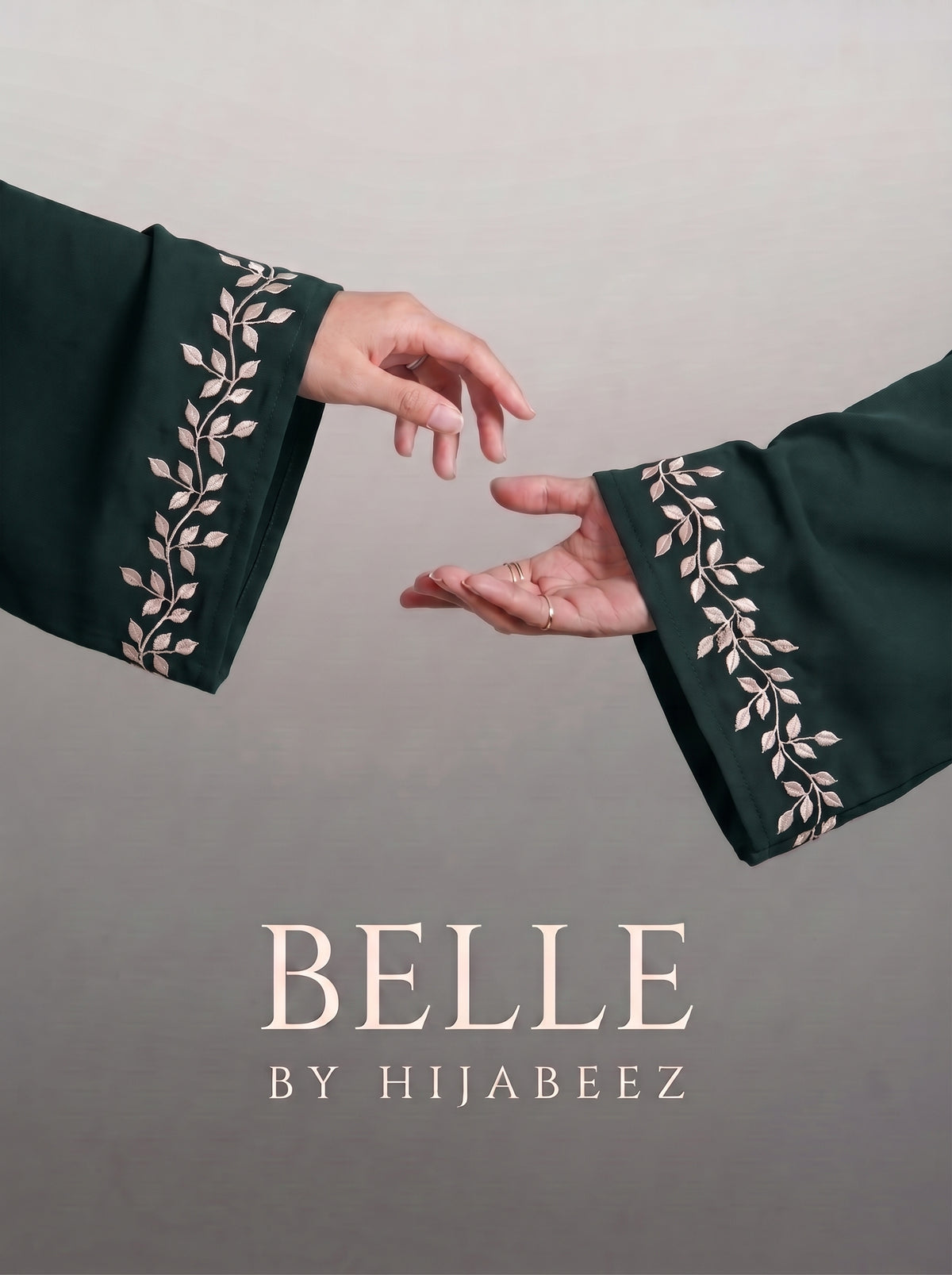 Belle Abaya - Timber Green